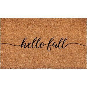 Hello Fall Doormat, 17" x 29"